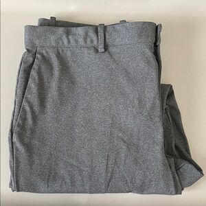 Uniqlo Flat Front Drawstring Pant Gray Size XL
